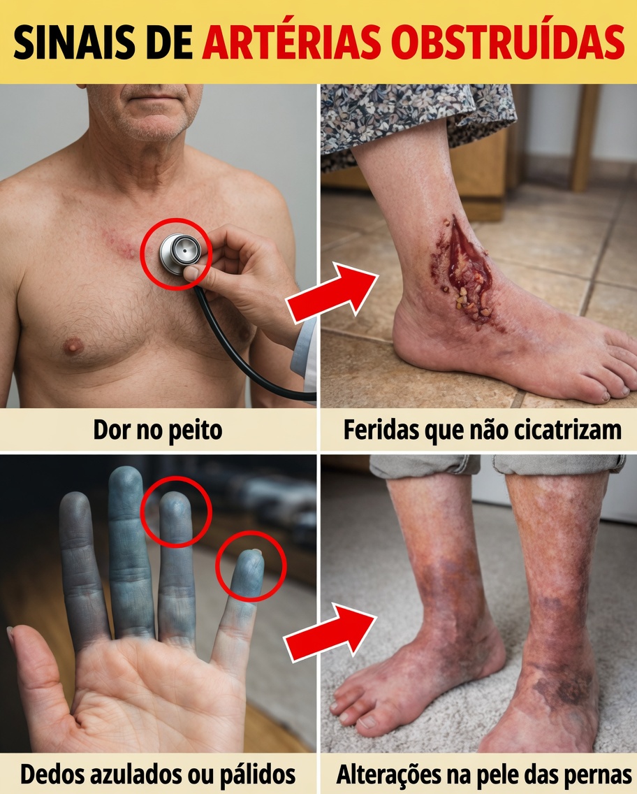 7 Sinais de Alerta de Artérias Bloqueadas nas Pernas e nos Pés que Você Não Deve Ignorar