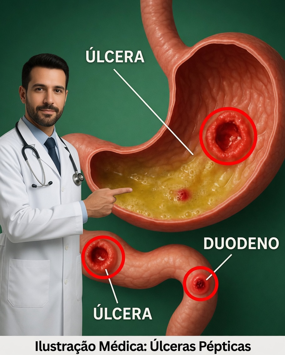 Alimentos e hábitos que podem retardar a cicatrização da úlcera péptica – o que saber