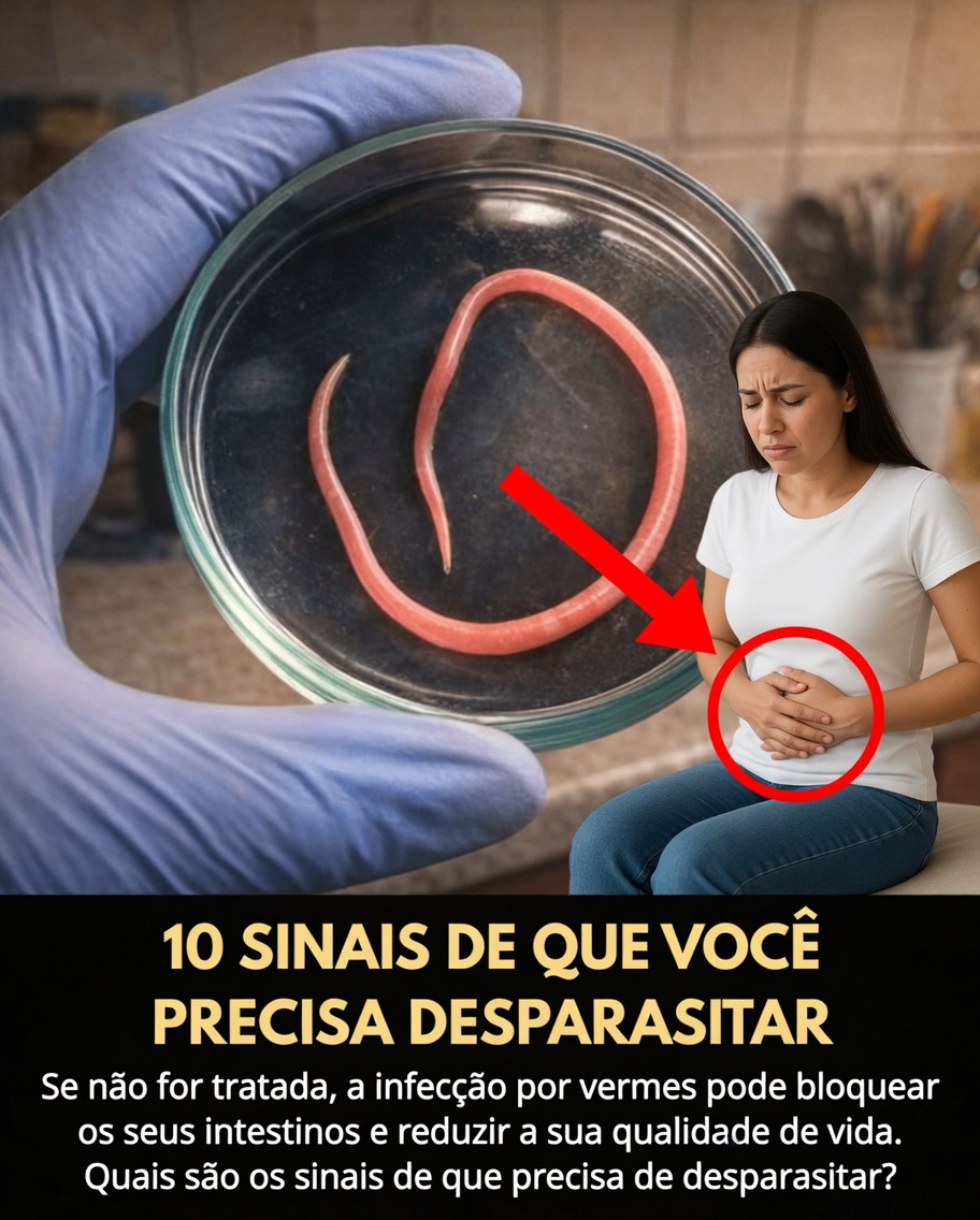 10 Sinais Surpreendentes de que Seu Corpo Pode Estar Abrigando Parasitas Intestinais