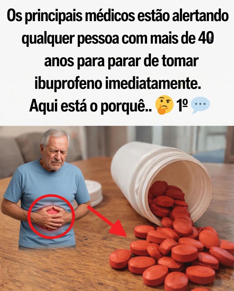 Dores de cabeça ou dores frequentes após os 40 estão fazendo você recorrer ao ibuprofeno? Veja o que especialistas dizem sobre opções mais seguras