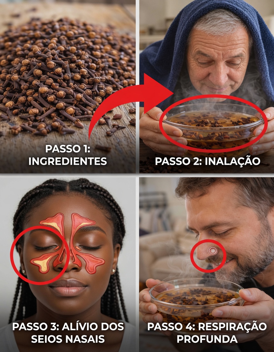 Explorando o Potencial Calmante da Inalação de Vapor de Cravo para o Conforto Respiratório
