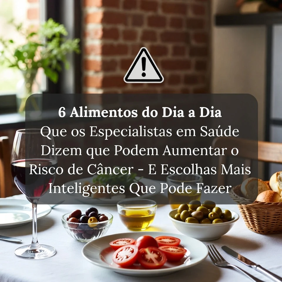 6 Alimentos do Dia a Dia Que Especialistas em Saúde Dizem Poder Aumentar o Risco de Câncer — E Opções Mais Inteligentes que Você Pode Fazer