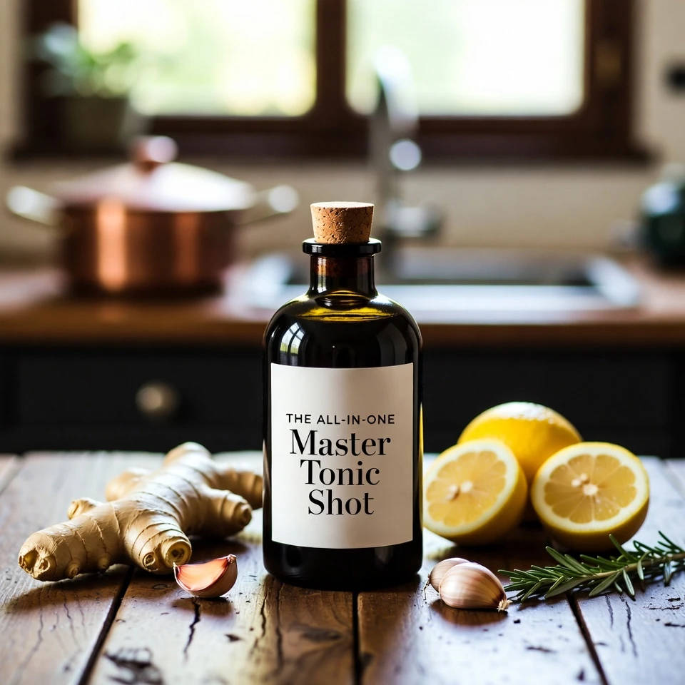 O Shot Tônico Mestre Tudo-em-Um: Um Ritual Diário de Vinagre de Fogo para Explorar para o Bem-Estar Cotidiano