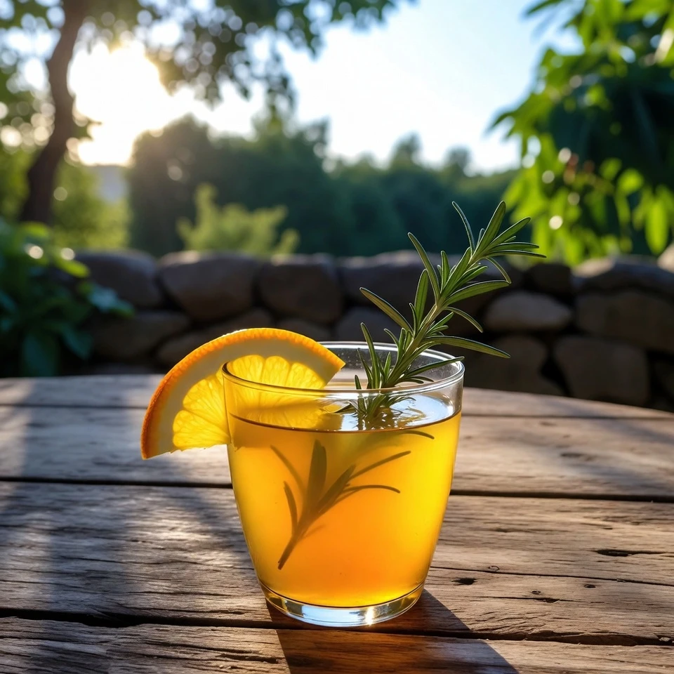 Bebida Herbal Natural para Apoio Diário à Circulação e Bem-Estar: Um Simples Ritual de Cúrcuma e Cítricos